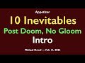 10 inevitables post doom no gloom appetizer