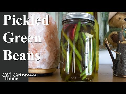 Easy Spicy Pickled Green Beans