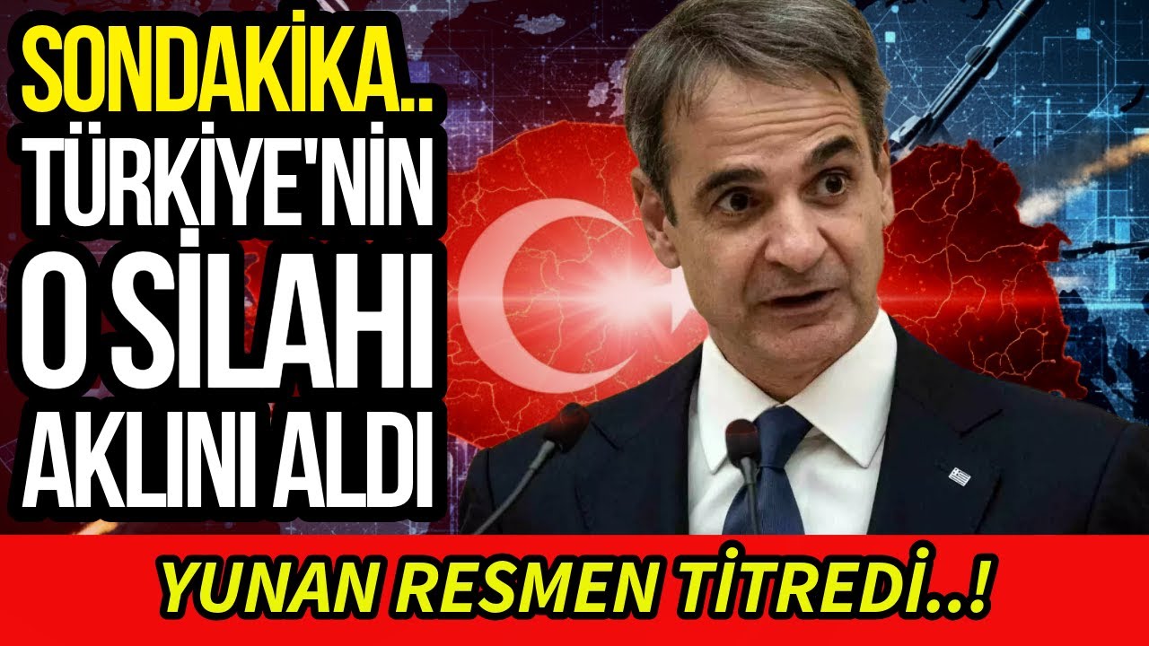 Yunanistan'a 225 kilometreden Türk silahı şoku