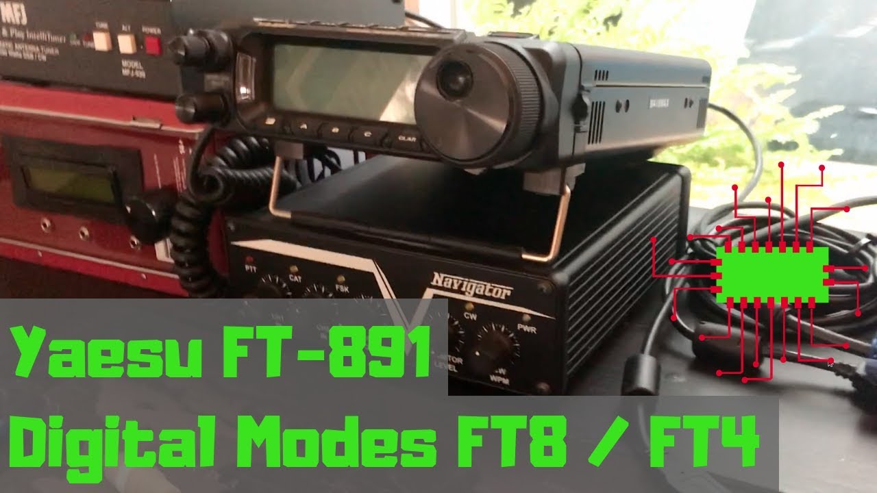 Yaseu FT-891 Digital Modes FT8 FT4 w/ Timewave Navigator / WSJT-X - Setup /  Tutorial