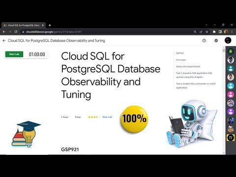 Cloud SQL for PostgreSQL Database Observability and Tuning || [GSP921] || Solution