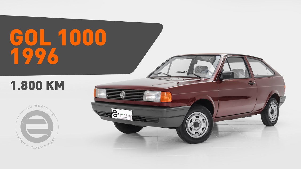 VOLKSWAGEN GOL 1000 (MODELO ANTIGO) 1996 - 1248244455