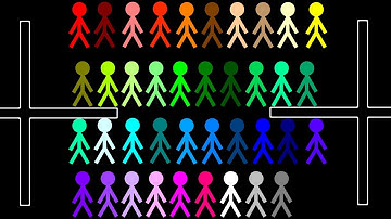 Fall Down Stickman RTTB Run Race ASRM in Algodoo