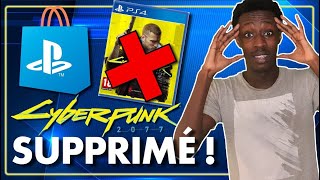 CYBERPUNK 2077 SUPPRIMÉ du PLAYSTATION STORE ! ? SONY s'explique...