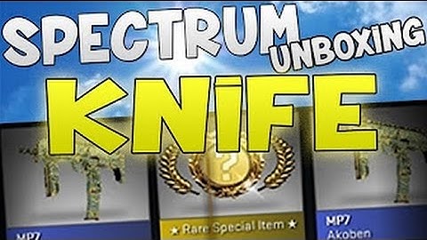 MojoOnPC Spectrum Knife Unboxing