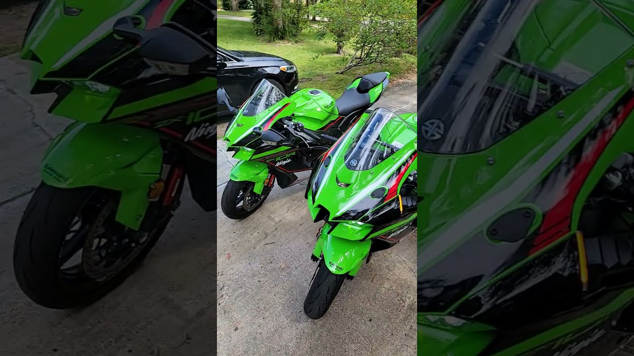 2021 Kawasaki Ninja ZX10R Mirror block off plates + turn signals | New Rage  Cycles #shorts