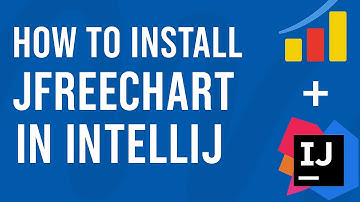 How to use JfreeChart on intellij