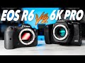 $2500 Camera Showdown | Canon EOS R6 VS Blackmagic 6K Pro