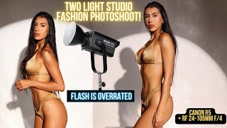 This Two Light Setup will take your work to the next level
