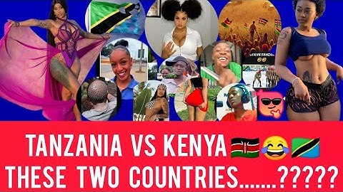 Kenya vs tanzania trending videos just with fun😂😂🥰