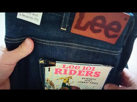 Джинсы LEE 101 70х Итальянская реконструкция