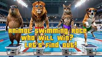 Capybara’s Big Swim Meet - Family Music Video for the Whole Crew!