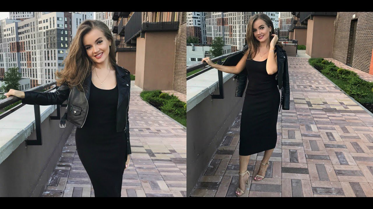 black maxi dress with jacket