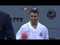 Karate 1 Baku 2022: Bronze Medal Match: Zabi poorshab (IRA) vs. Mohammed Ramadan (EGY)