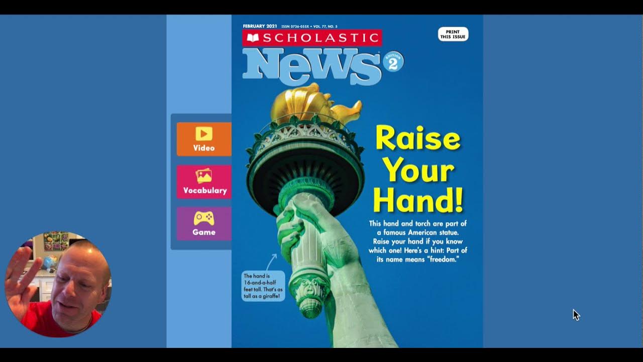 226 Read Aloud Scholastic News Statue of Liberty YouTube