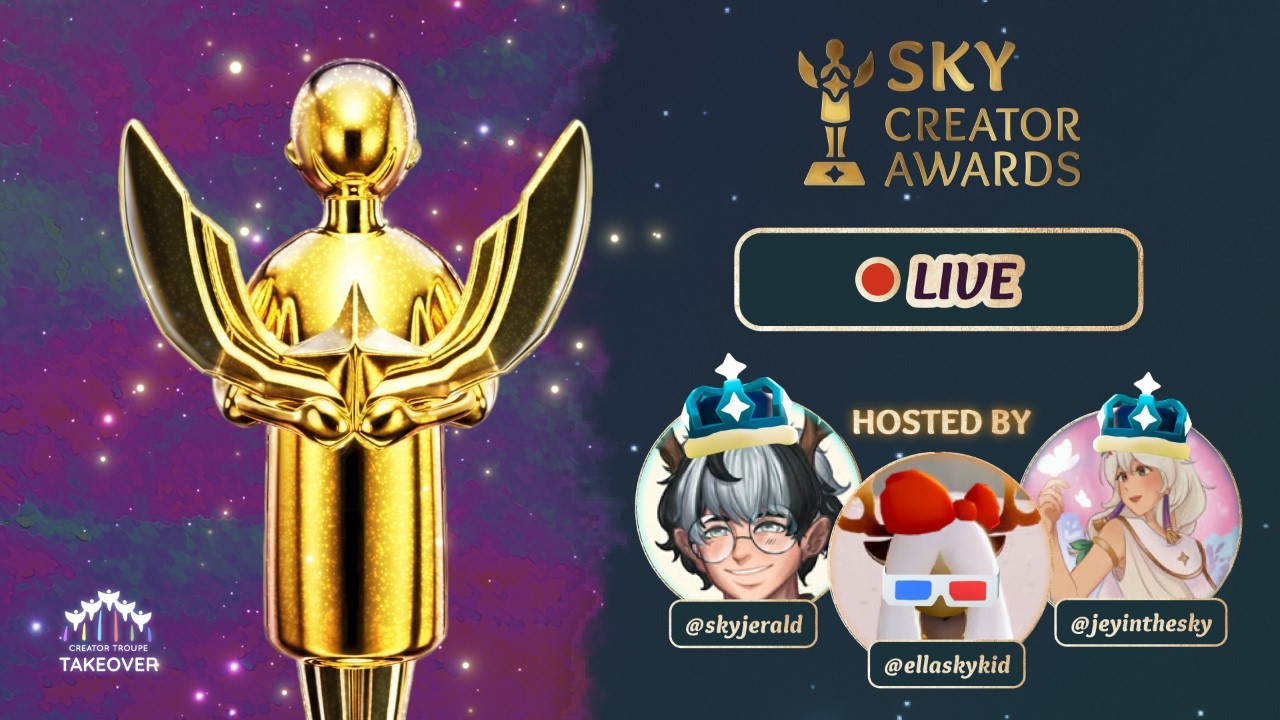 🏆 The Sky Creator Awards 2026: Live Ceremony ft. @skyjerald, @jeyinthesky, and @ellaskykid 🏆✨
