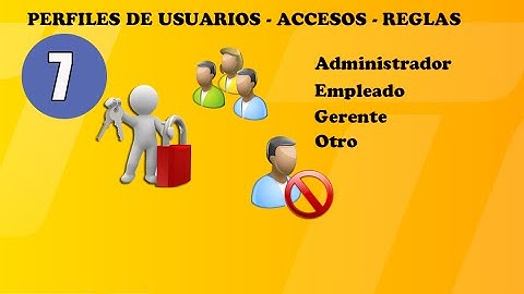 Perfiles de usuarios - accesos - reglas - Windows Forms C# - parte 7