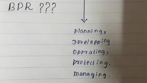 BUSINESS PROCESS REENGINEERING➡️➡️MIS