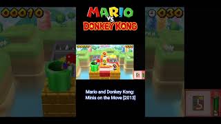 Evolution of Mario vs. Donkey Kong Games [2004-2024] #Shorts