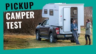 Budget Pickup Camper Made in Germany - Multi4Camp Willy 200 - Testdrive