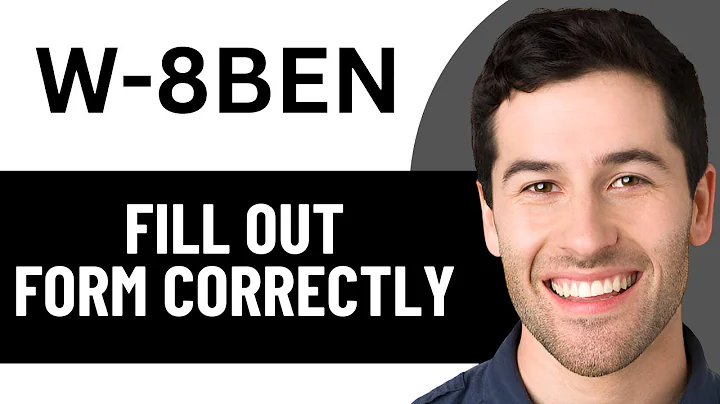 HOW TO FILL OUT FORM W-8BEN CORRECTLY 2025! (FULL GUIDE)