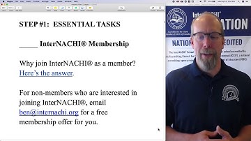 Master Class for Home Inspectors: Step 1, InterNACHI® Membership