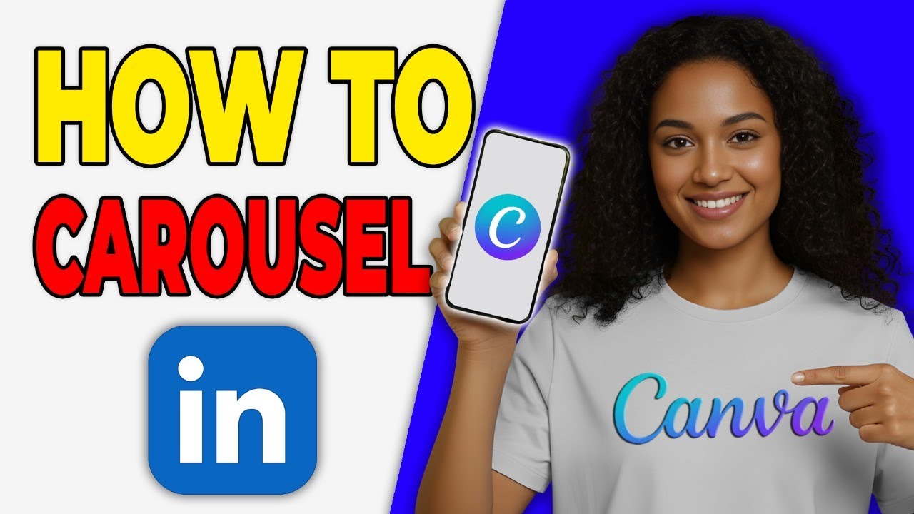 How To Design LinkedIn Carousel Posts In Canva (Engagement) - YouTube