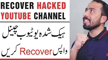 How To Recover Hacked Youtube Channel || Recover hacked Youtube Account