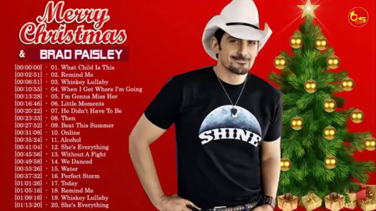 Brad Paisley Christmas Songs 2019 - Best of Brad Paisley - YouTube