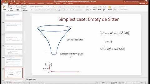The no boundary wavefunction and density matrix of the universe by Prof. Juan Maldacena.