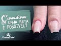 COMO FAZER OU MANTER CURVATURA NA MANUTENÇÃO DAS UNHAS DE GEL  | praticando com a Grazi