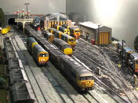 Model Railway Modern Image British Rai   l - Shirebrook TMD 