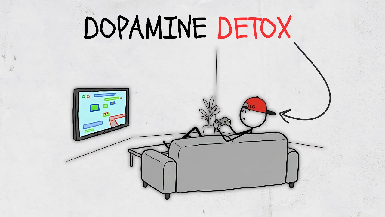 How to Trick your Brain to Do Hard Things (Dopamine Detox) - YouTube