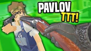 PLAYING TTT IN - Pavlov VR Funny Moments! -