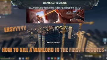 *ULTIMATE GUIDE* HOW TO KILL A WARLORD IN THE FIRST 7 MINUTES MWZ RARE CALLING CARD + ACHIEVEMENT