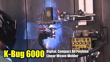 Bug-O Systems: K-Bug 6000 Digital, Compact All Position Linear Fillet Welder