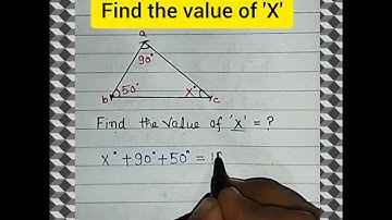 #Find the value of 