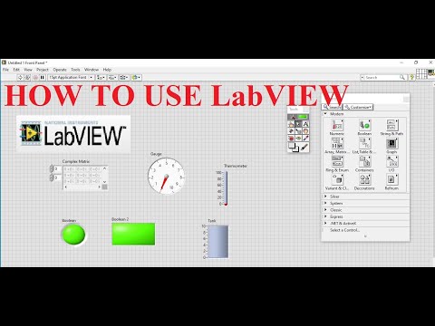 Lecture-1: LabVIEW Introduction-Beginners