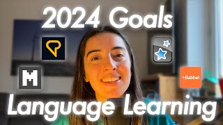 2024 Language Learning Goals