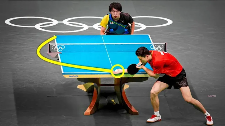 World's Most RIDICULOUS Table Tennis Serves