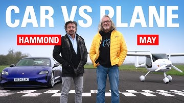 Richard Hammond VS James May – Plane vs Car RACE!
