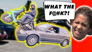 Honda FANS react to MOPED powered CIVIC!
