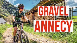 La plus grosse pente Gravel autour d’Annecy ⚠️🤪 La Forclaz par Vesonne