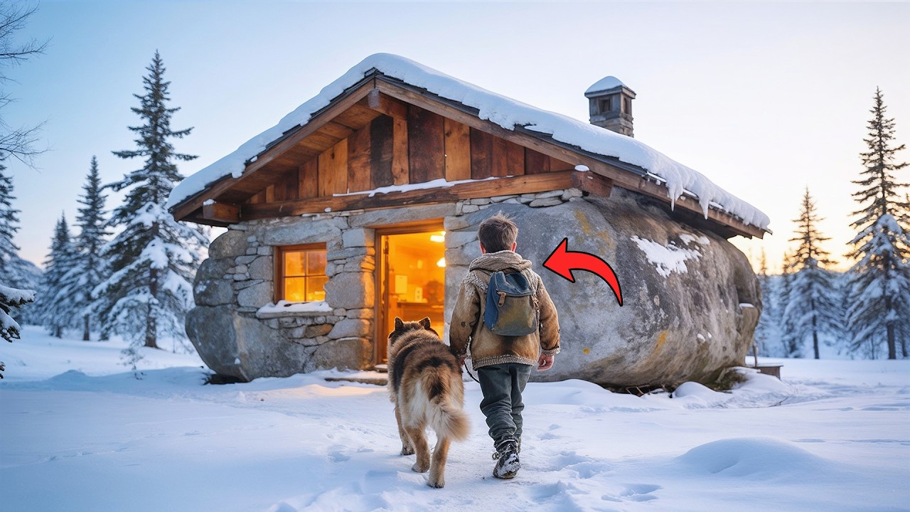 Kicked Out By His Stepmother, A Poor Boy And His Loyal Dog Find An Abandoned Cabin That Changes All