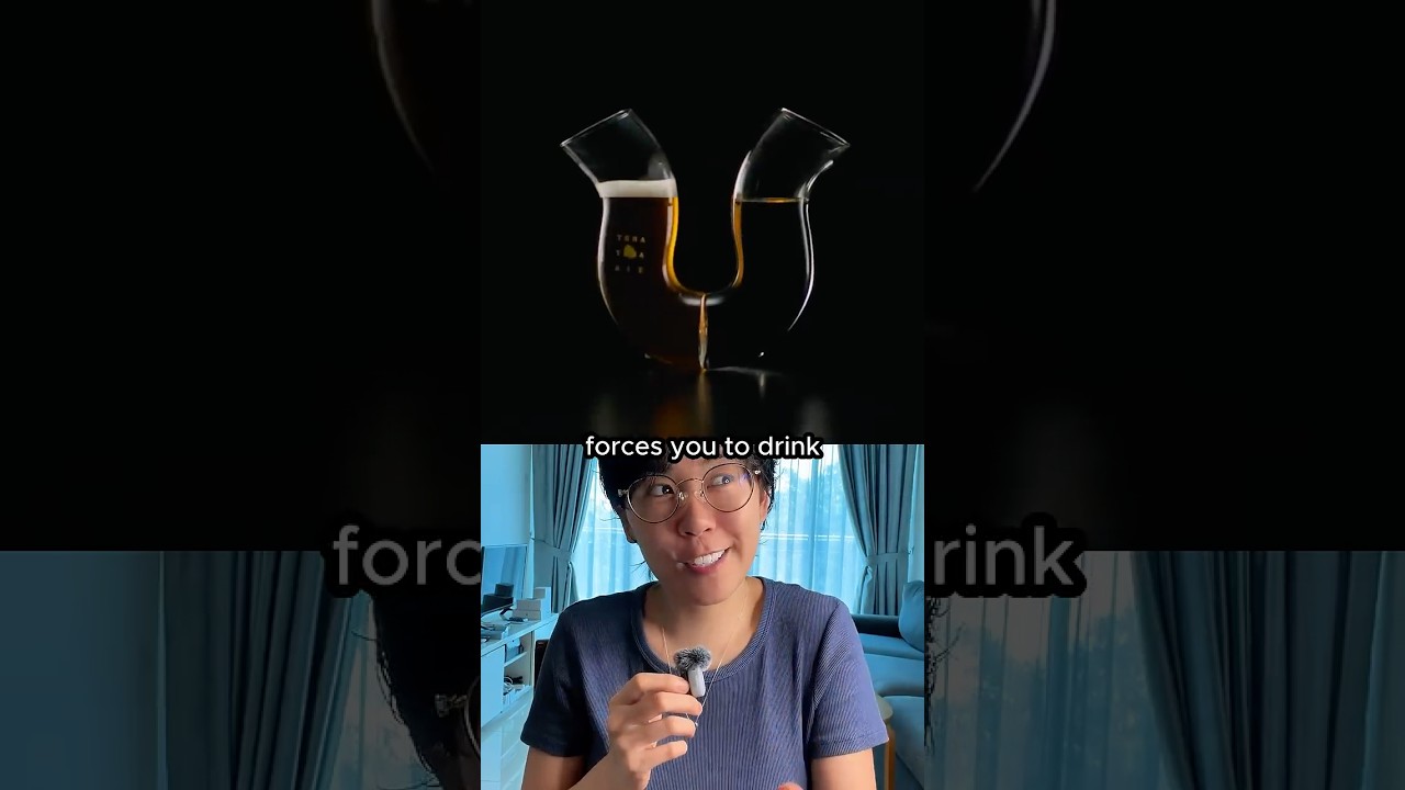 This Beer Glass Forces You to Drink Water