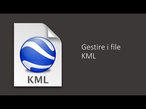 Gestire i file KML