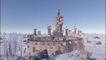 Rust God Rock Base Tour | Rustinity EU Large Monthly