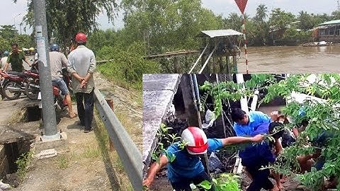 Đang sửa máy bơm 5 công nhân bị điện giật thương vong