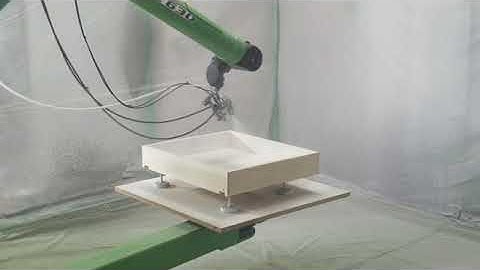 Robotic Spraying of Wood Drawer Boxes