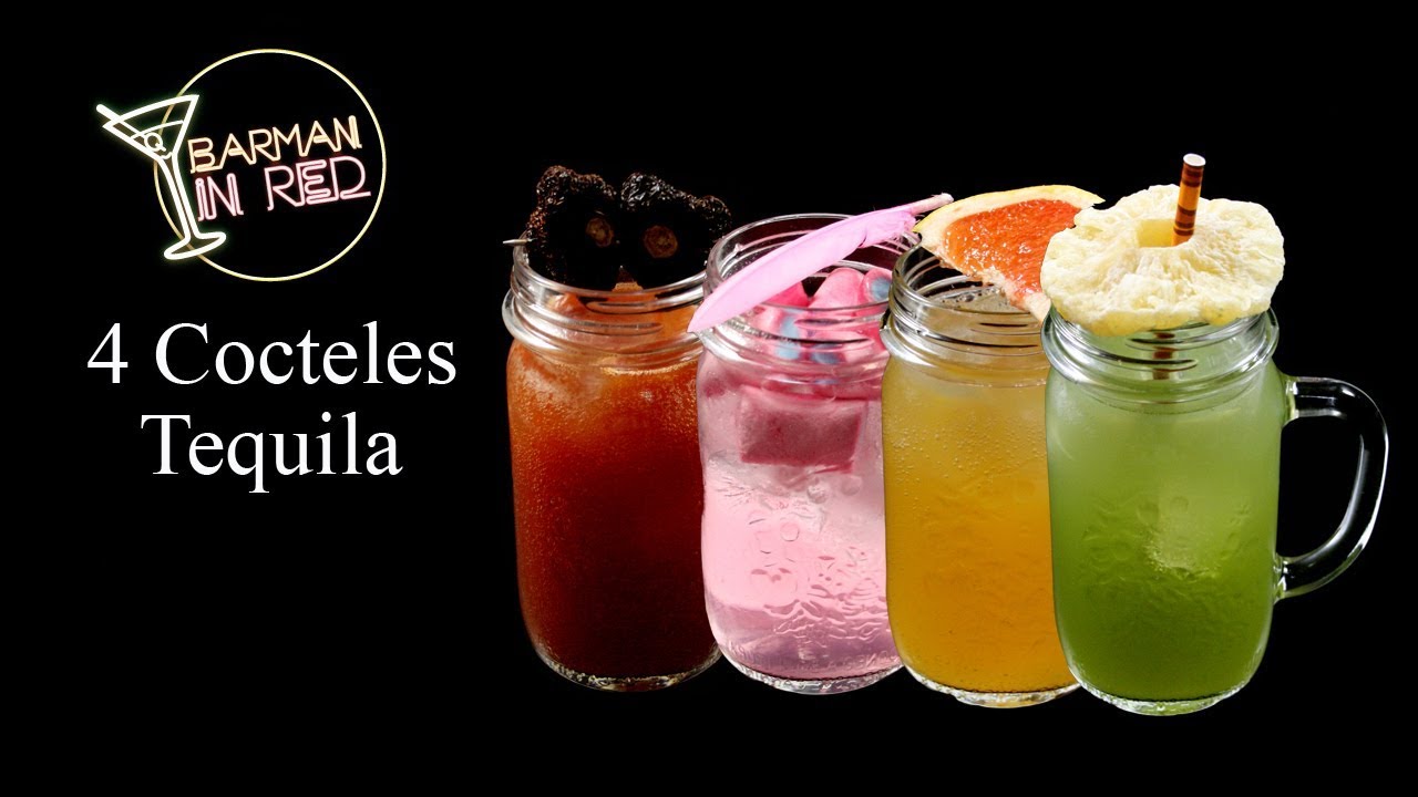 4 Cocteles Tequila